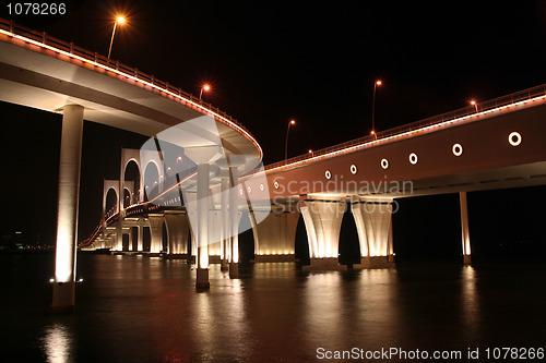 Image of Governor Nobre de Carvalho Bridge in Macau