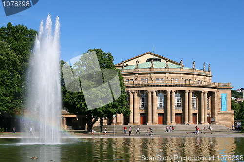 Image of The opera house in Stuttgart