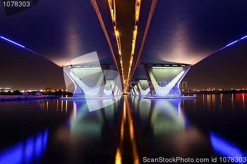 Image of Al Garhoud Bridge in Dubai