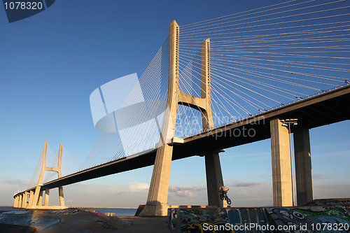Image of Ponte Vasco da Gama in Lisbon