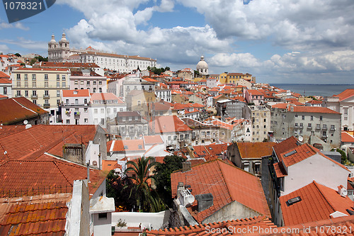 Image of Alfama in Lisbon