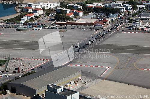 Image of View over Gibraltar airport