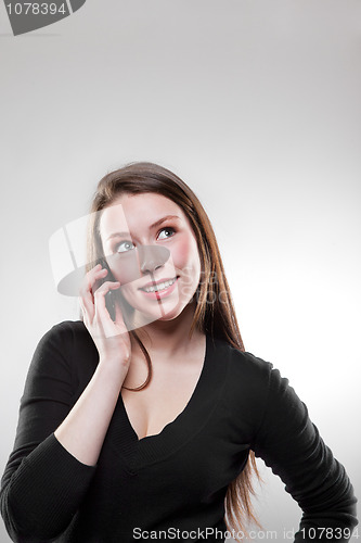 Image of Businesswoman on the phone