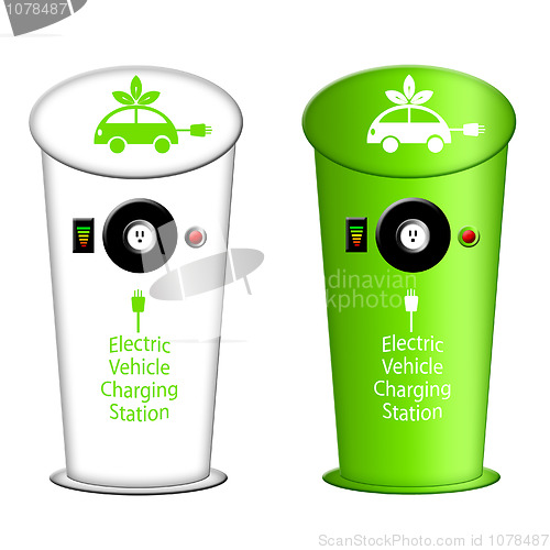 Image of Electric Car Charging Station