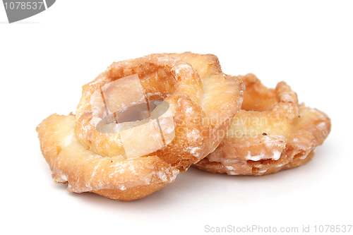 Image of Two donuts isolated