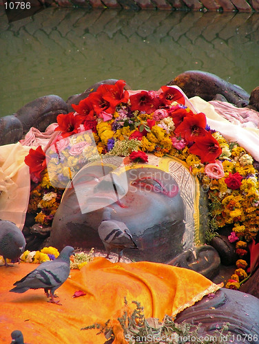 Image of Sleeping Vishnu