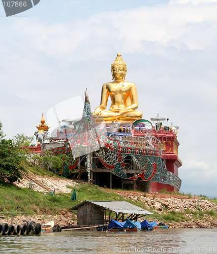 Image of Riverside buddha