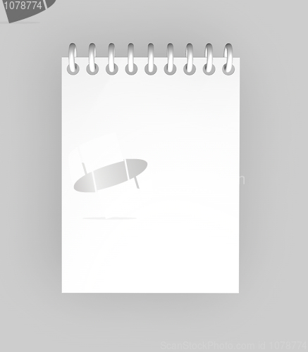 Image of blank white page