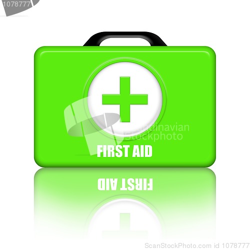 Image of Green First Aid Kit