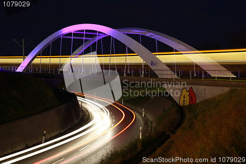 Image of Bridge for light rails