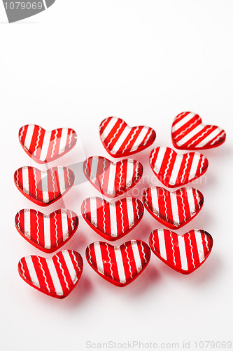 Image of Red Valentine hearts