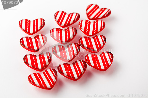 Image of Red Valentine hearts