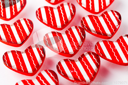 Image of Red Valentine hearts