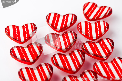 Image of Red Valentine hearts