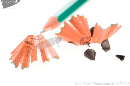 Image of Pencils on white