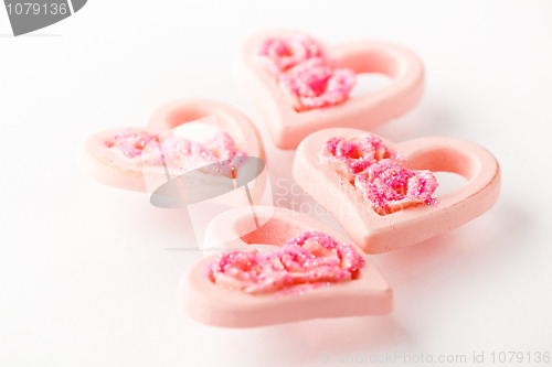 Image of Pink Valentine hearts