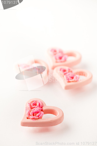 Image of Pink Valentine hearts