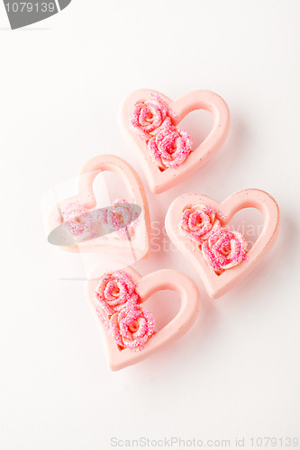 Image of Pink Valentine hearts
