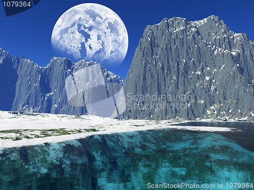 Image of winter coast