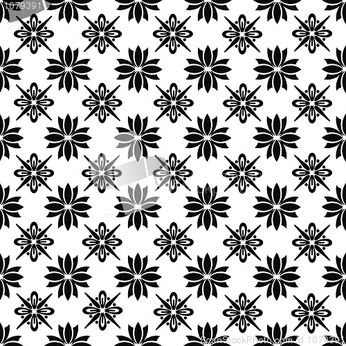 Image of Seamless floral pattern 