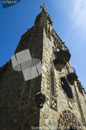 Image of architectural element. antonio gaudi. barcelona, spain