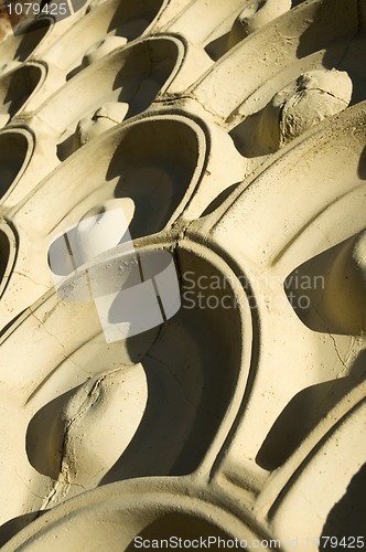 Image of architectural element. antonio gaudi. barcelona, spain