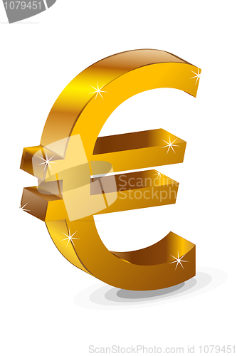 Image of vector euro symbol