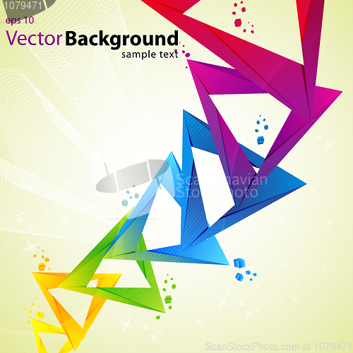 Image of abstract vector background