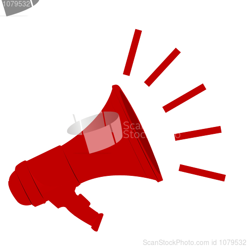 Image of loud megaphone