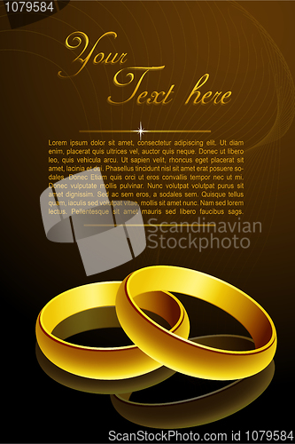 Image of gold wedding rings