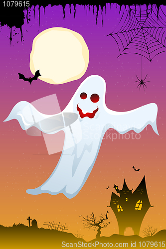 Image of halloween ghost