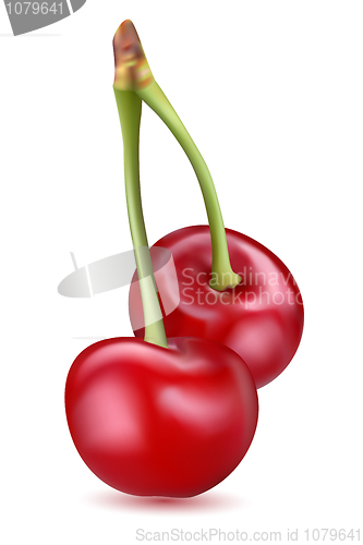 Image of sweet cherries