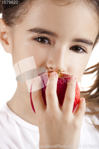 Image of Eating an Apple