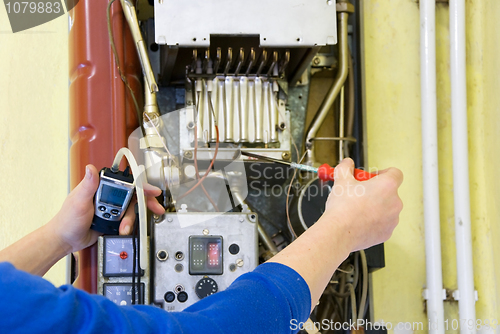 Image of plumber fumes