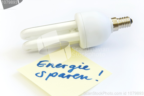 Image of energy saving lamp