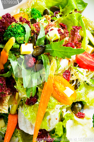 Image of fresh mixed salad