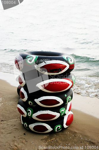 Image of Beach tubes