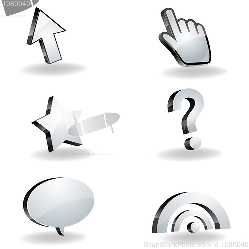 Image of mouse cursor icons