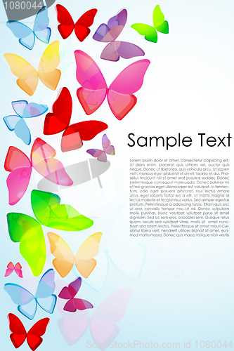 Image of butterfly background