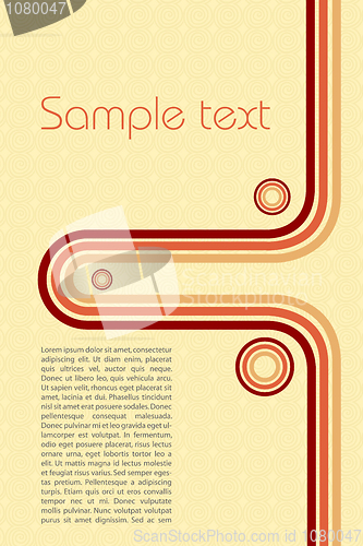 Image of retro background