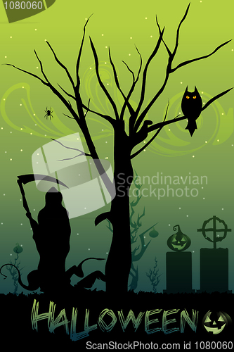 Image of halloween ghost