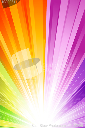 Image of sunburst background