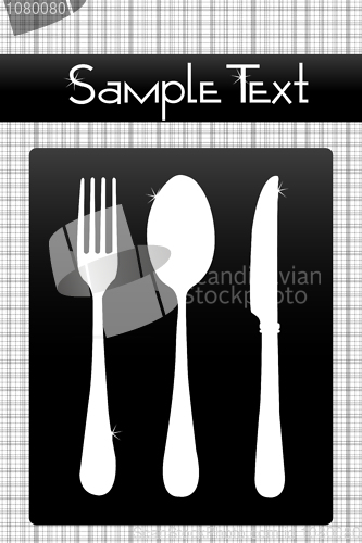 Image of cutlery set
