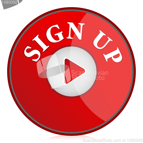 Image of sign up button