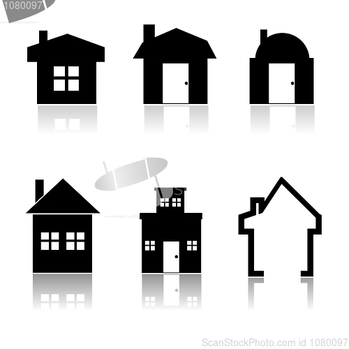 Image of different home icons