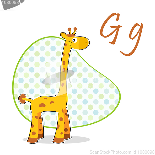 Image of g for giraffe