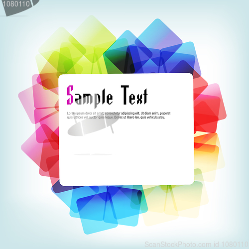 Image of abstract vector background