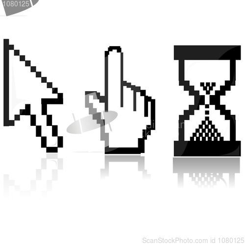 Image of mouse cursors