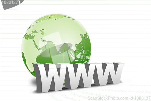 Image of world wide web