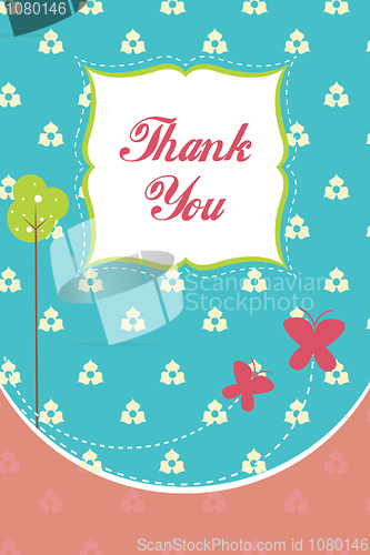 Image of thank you card